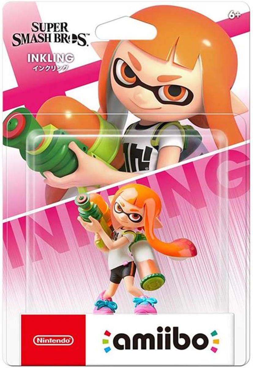 Amiibo Inkling - Super Smash Bros.