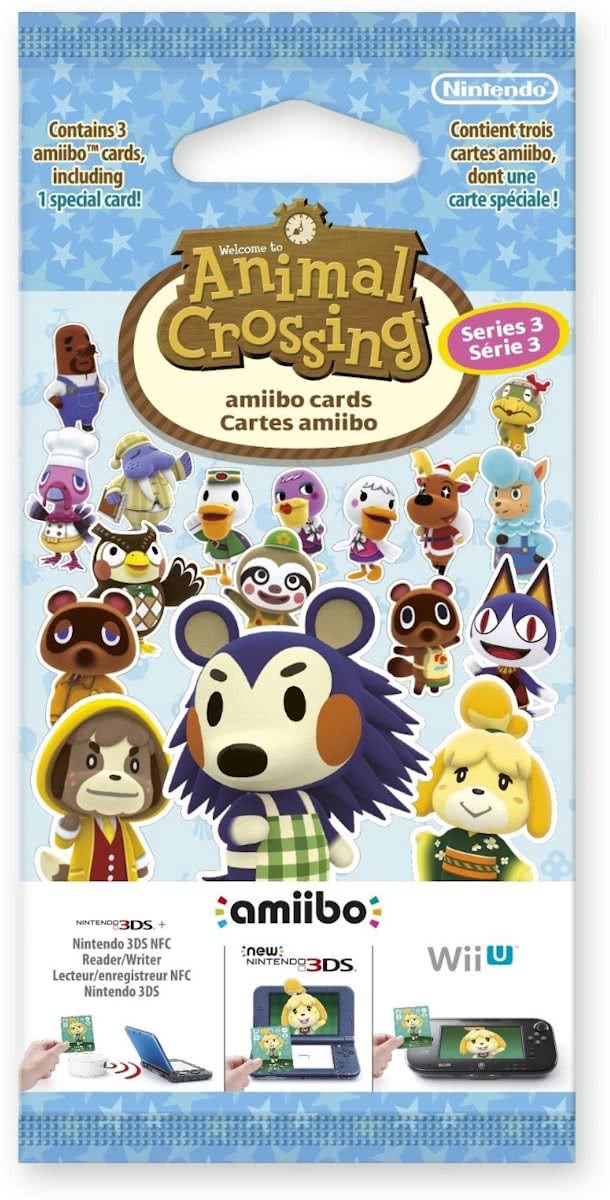 Animal Crossing, Amiibo Cards - Series 3 (3DS / Wii U)