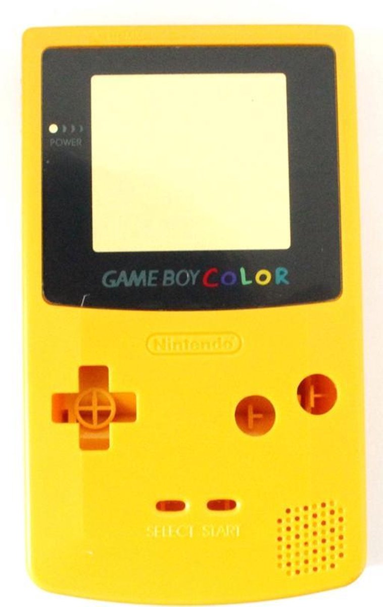 Gameboy Color Shell Geel