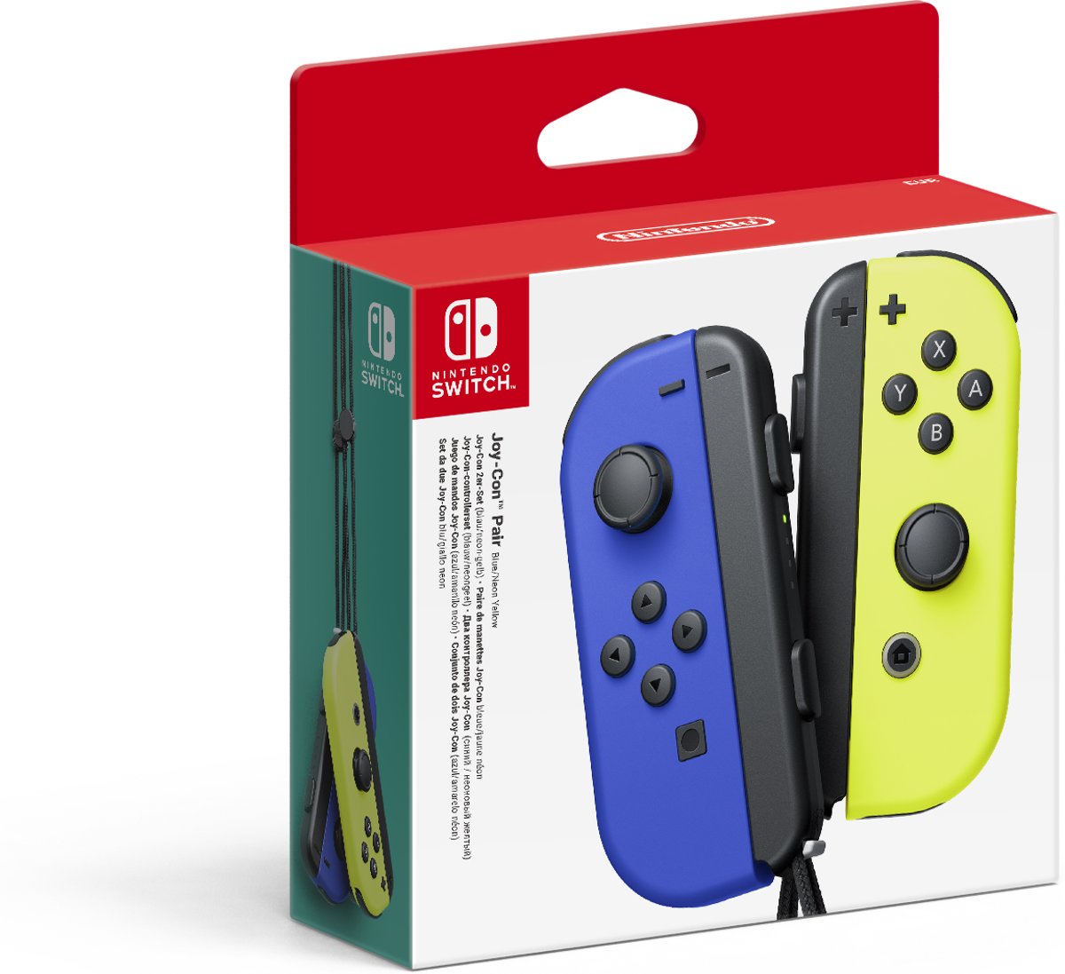 Joy-Con Controller Pair - Blue / Neon Yellow