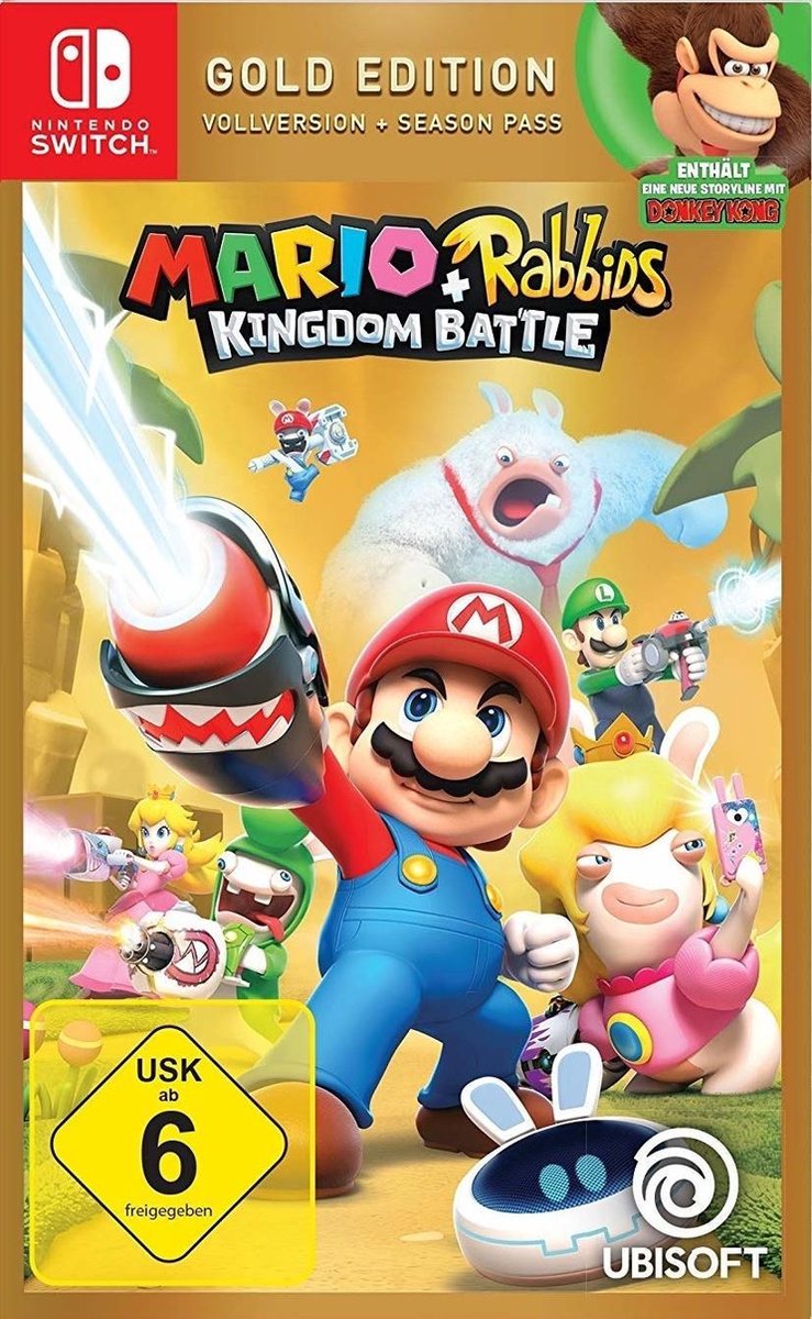 Mario & Rabbids Switch GOLD Kingdom Battle