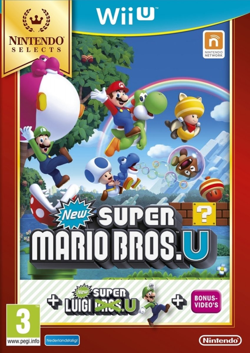 New Super Mario Bros. U with New Super Luigi U - Wii