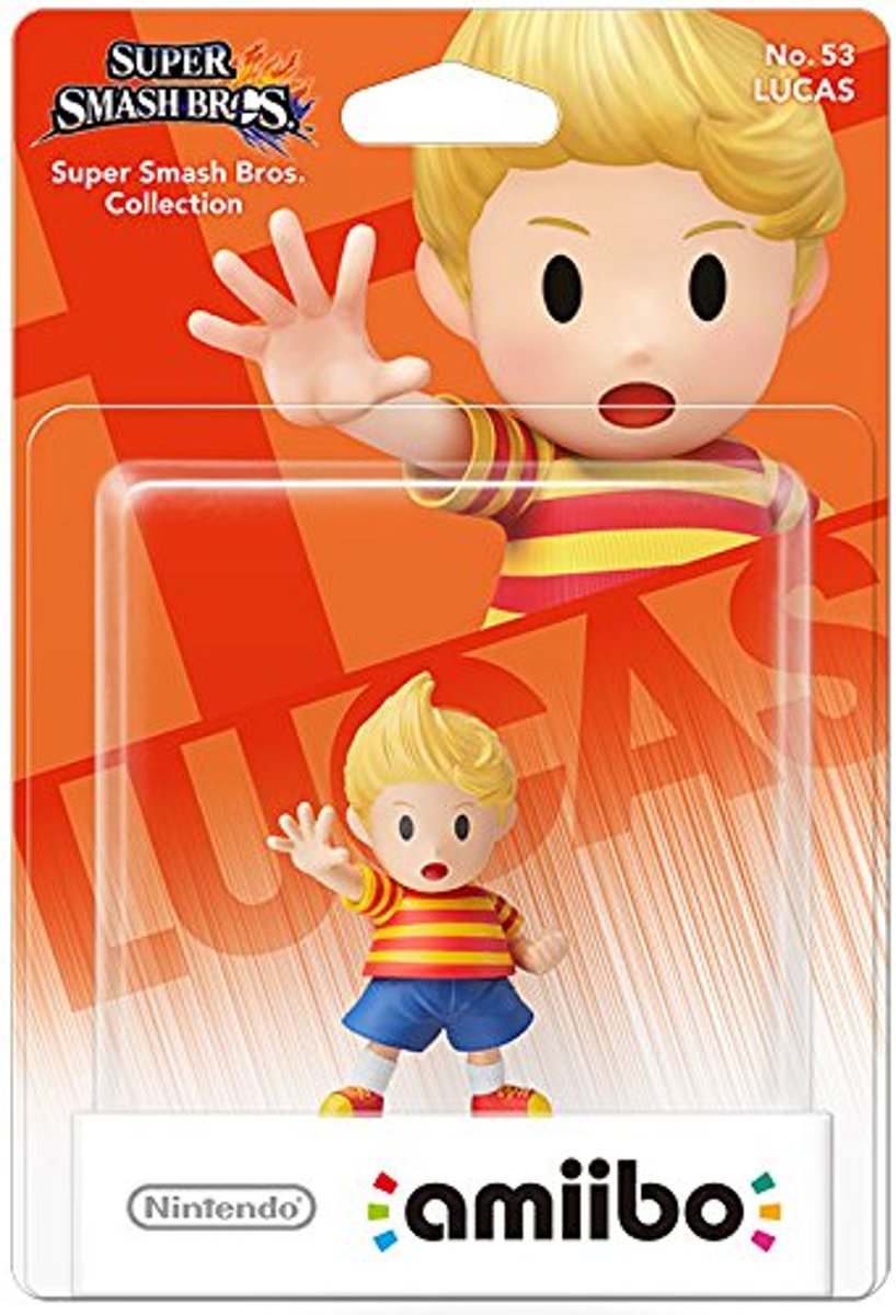   Amiibo Lucas Super Smash Bros. Collection - 3DS - Wii U - Switch