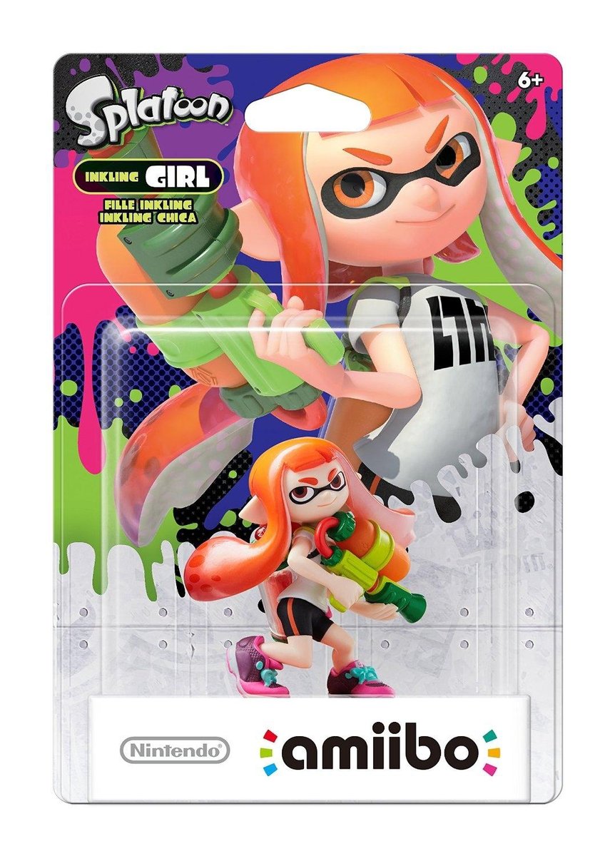 Nintendo Amiibo Splatoon Girl - 3DS - Wii U - Switch