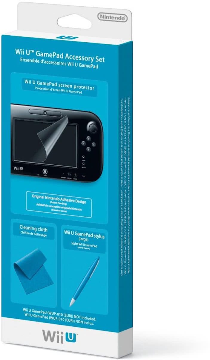 Nintendo Beveiliging + Schoonmaak Set Gamepad Wii U