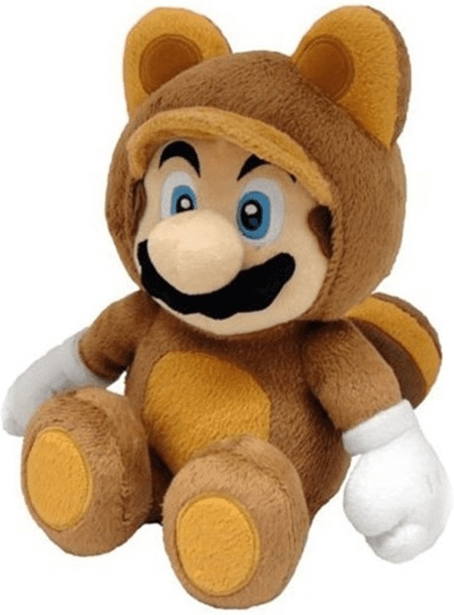 Nintendo Super Mario - Mario Raccoon Pluche 25cm