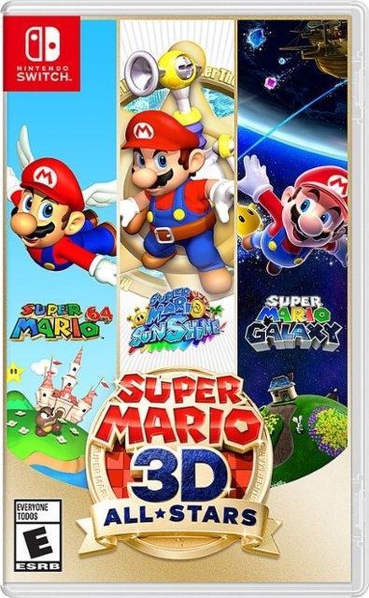 Nintendo Super Mario 3D All-Stars Nintendo Switch Basis Duits, Engels, Spaans, Frans, Italiaans