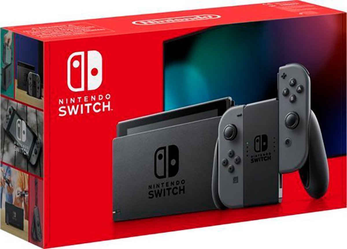 Nintendo Switch Console Grijs - Verbeterde accuduur - Nieuw model