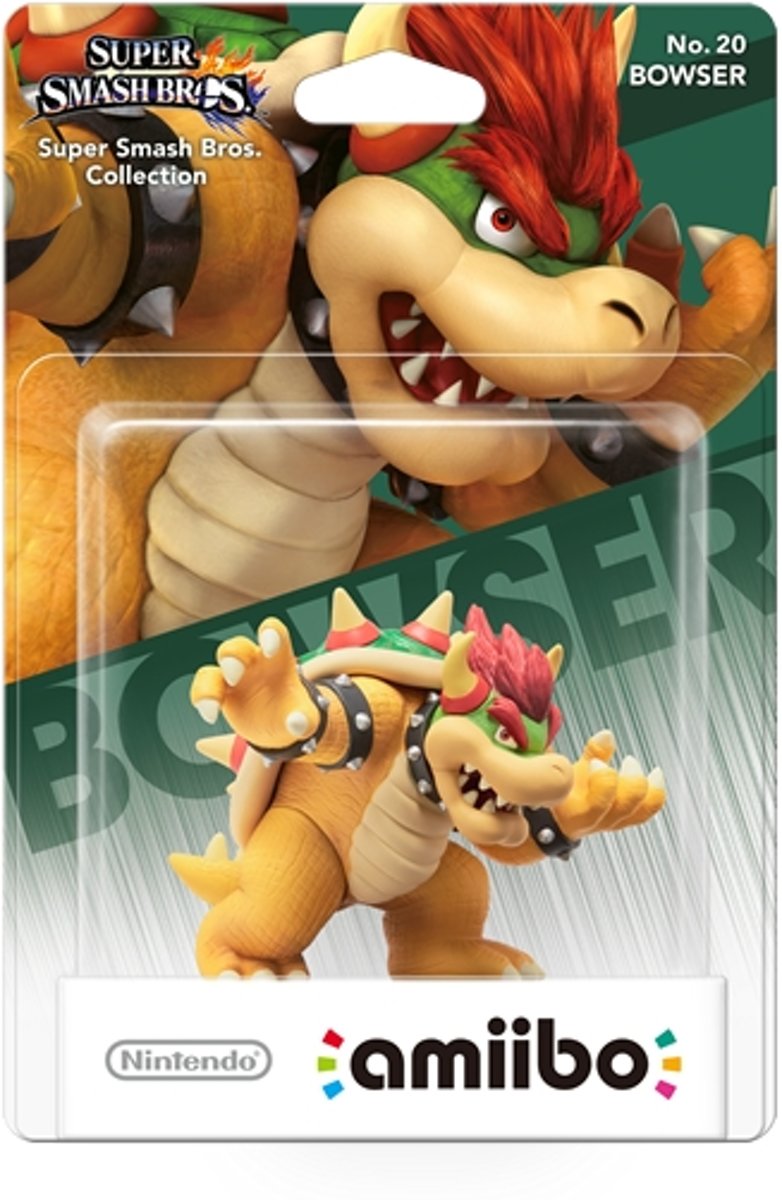 Nintendo amiibo Super Smash Figuur Bowser - Wii U - NEW 3DS - Switch