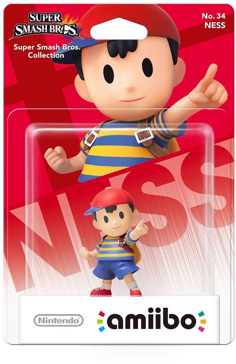   amiibo Super Smash Figuur Ness - Wii U - NEW 3DS - Switch