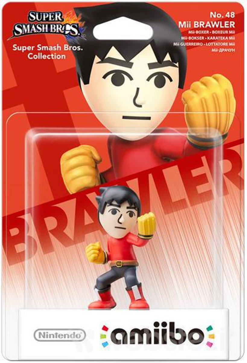   amiibo Super Smash Mii Brawler - Wii U - NEW 3DS - Switch