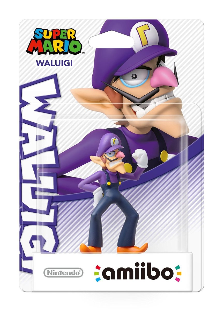   amiibo figuur - Waluigi (WiiU + New 3DS)