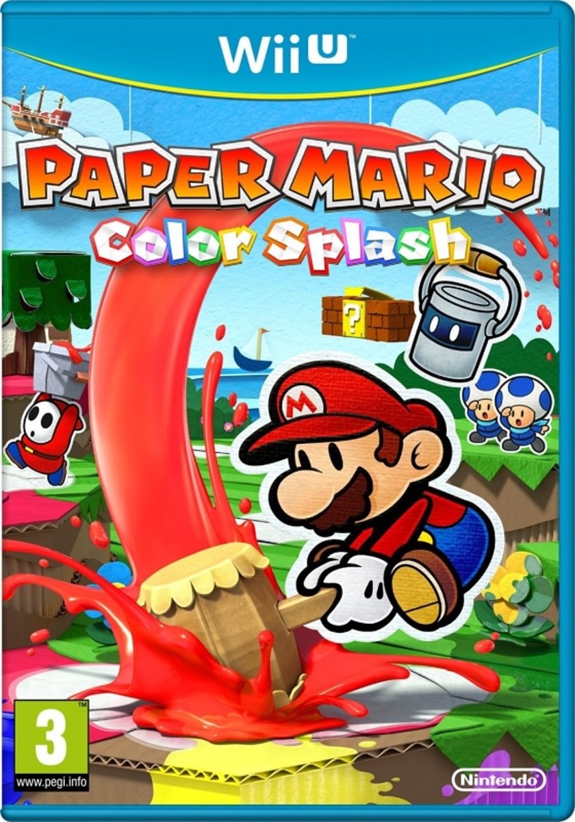 Paper Mario Color Splash /Wii-U