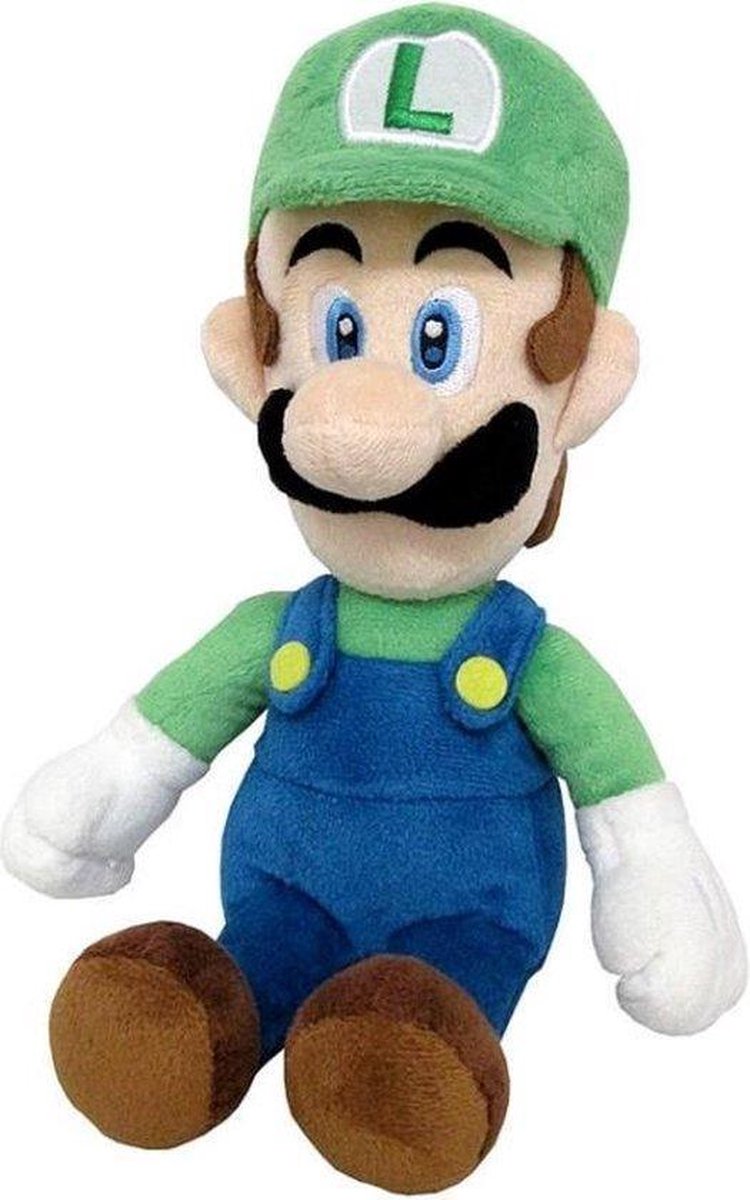 Super Mario Bros Luigi Pluche Knuffel 40 cm