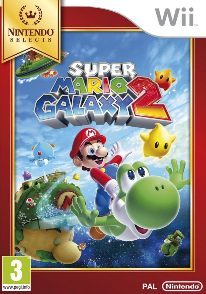 Super Mario Galaxy 2 Wii Selects