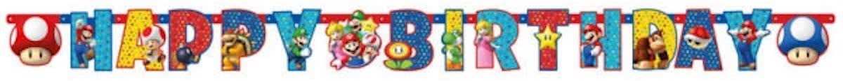 Super Mario Letterbanner