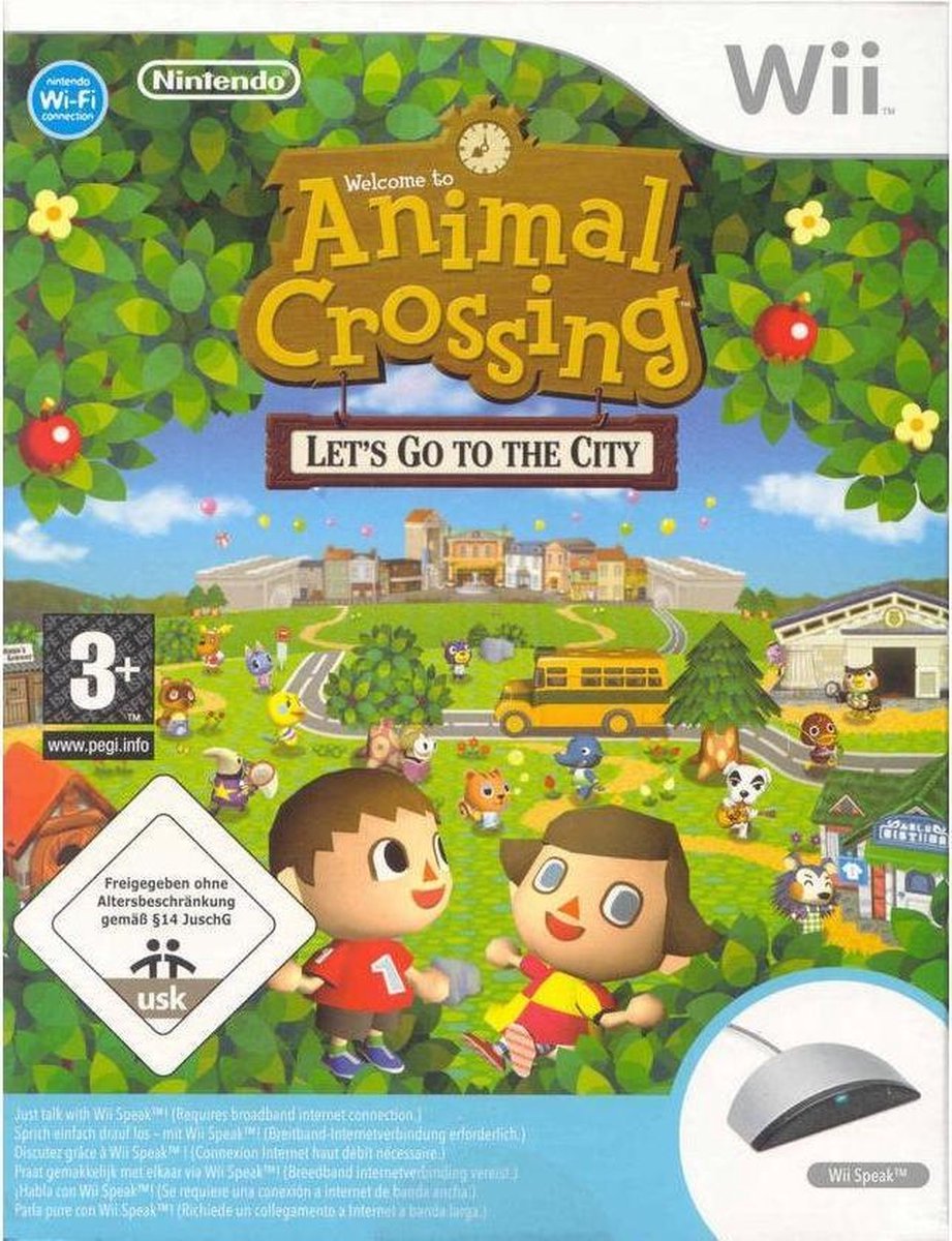 Wii Animal Crossing + Wii Speak