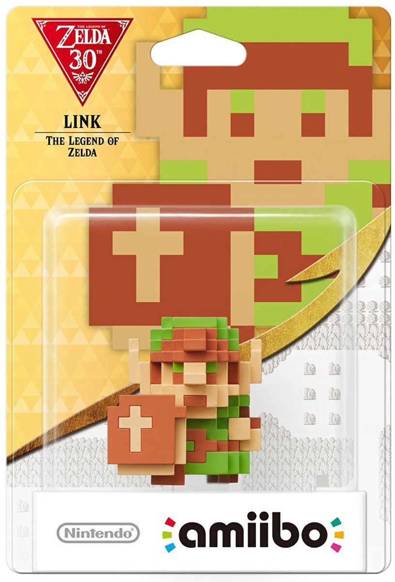 amiibo Legend of Zelda - Link 8 Bit - 3DS + Wii U + Switch