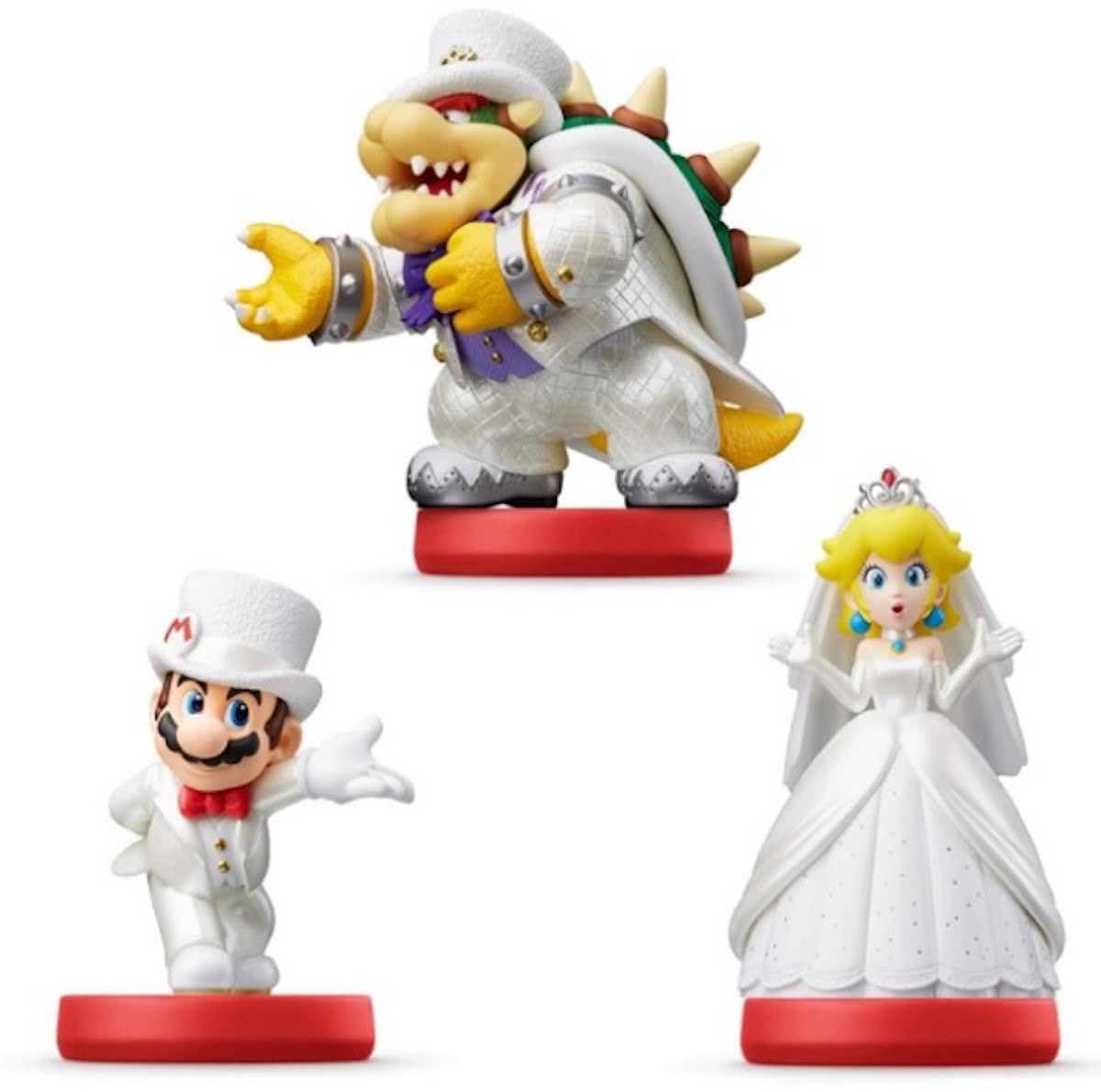 amiibo Super Mario Odyssey Collection - Wedding 3-pack - 3DS + Wii U + Switch
