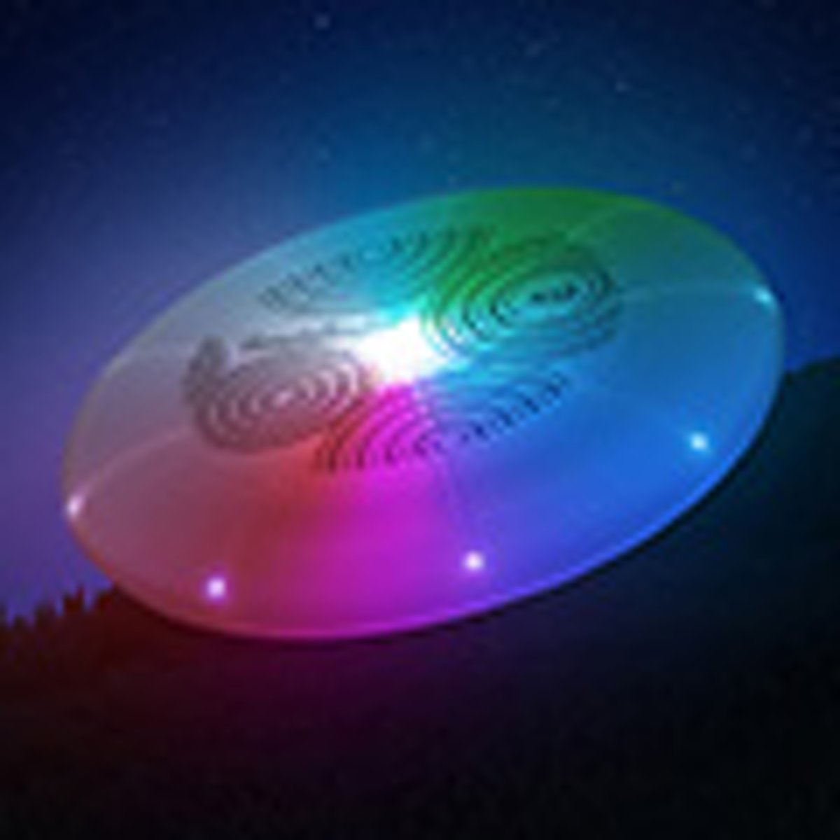 NITE IZE FLASHLIGHT  Light Up Flying Disc - Disc-O Select