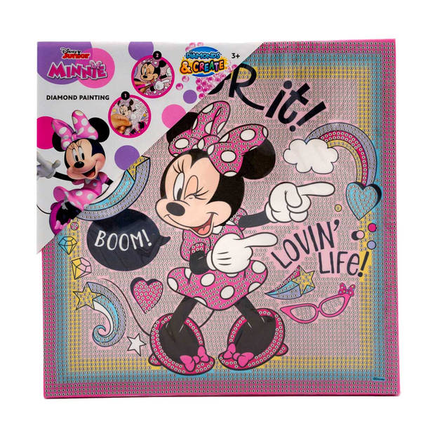 Canenco Minnie Mouse Diamond Painting Canvas XL