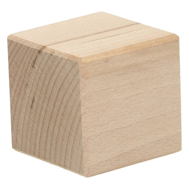 Playwood Mijlpaal Blok Hout, 5,6cm