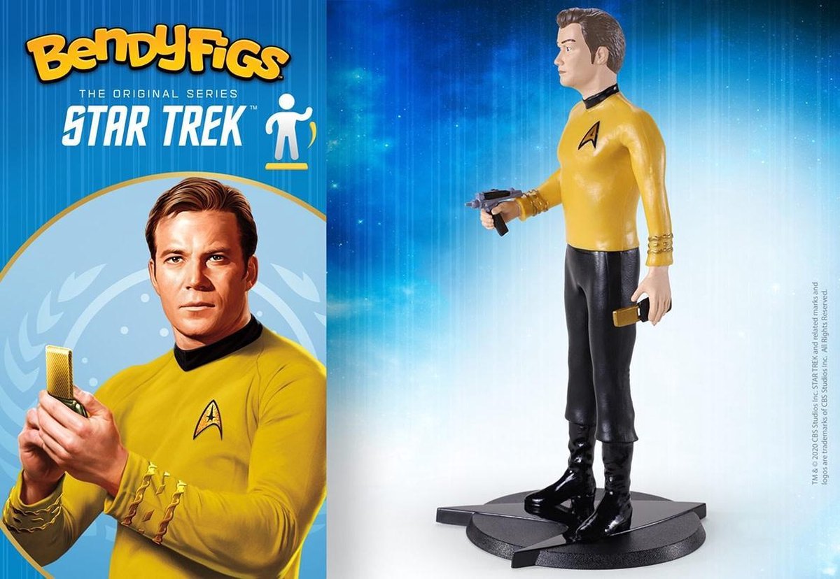 Star Trek Kirk Bendyfig Figurine