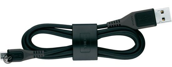 Nokia Datakabel CA-101 MicroUSB (lengte 120cm) laadkabel en datakabel