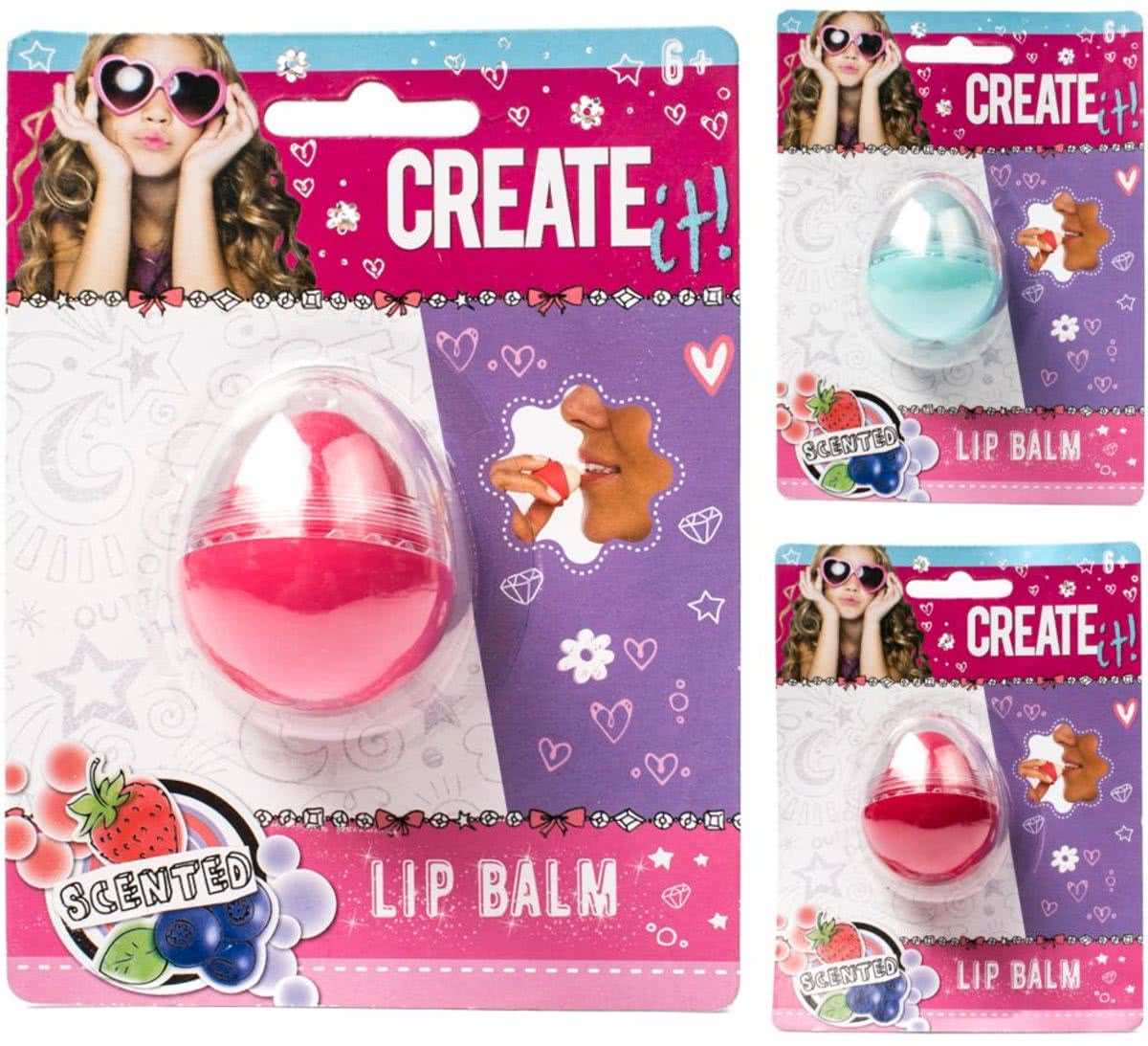 Lip balm fruit smaak Create It