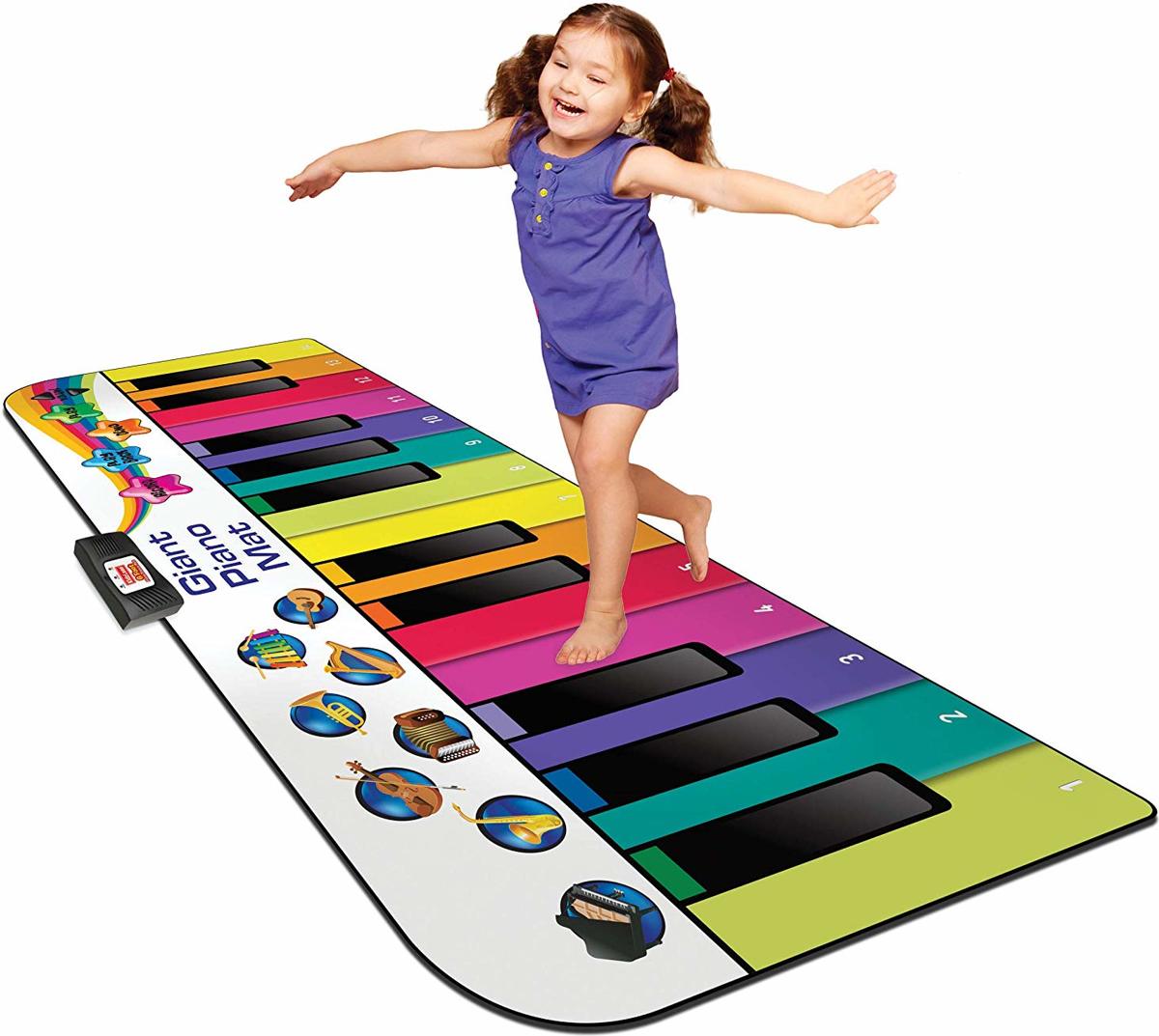 Rainbow - Piano mat XXL: 180 cm