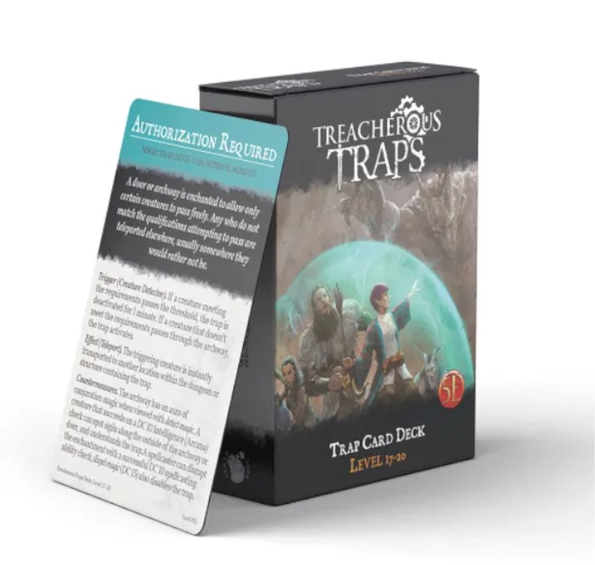 5e Treacherous Traps - Trap Card Deck level 17-20