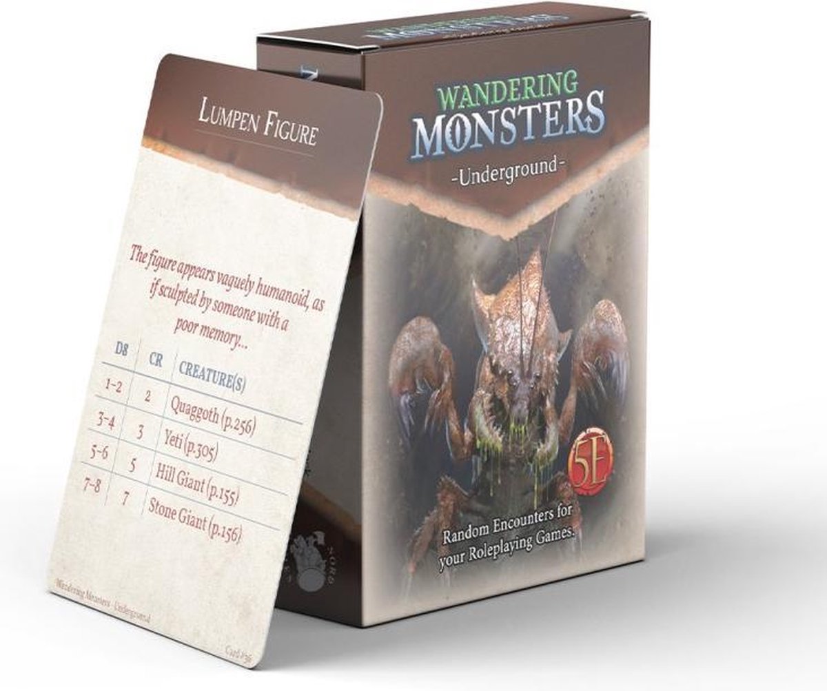 Wandering Monsters - Underground (D&D 5th edition)