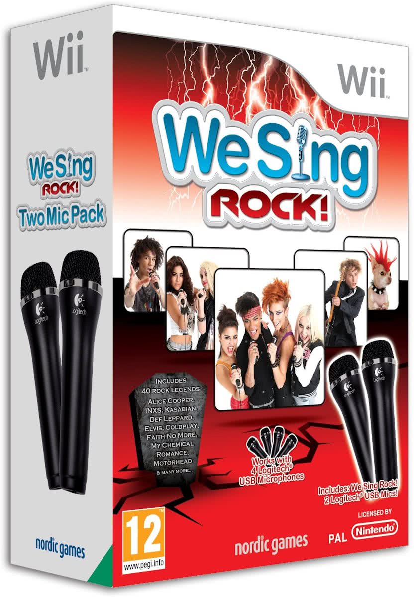 We Sing: Rock! + 2 Microphones