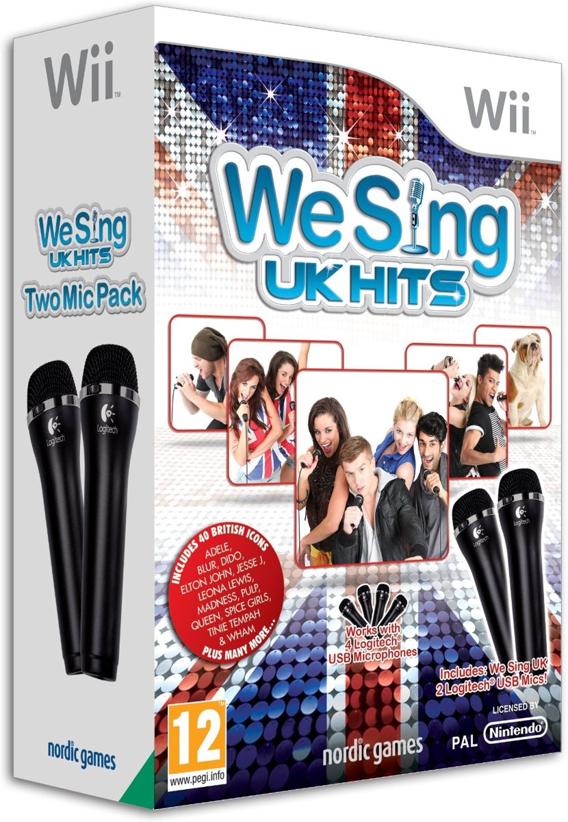 We Sing: UK Hits + 2 Microphones