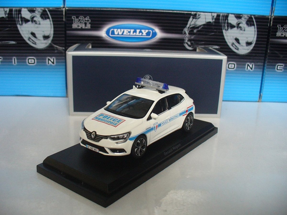 Norev 1/43 Renault Megane 2016 Police Municipale