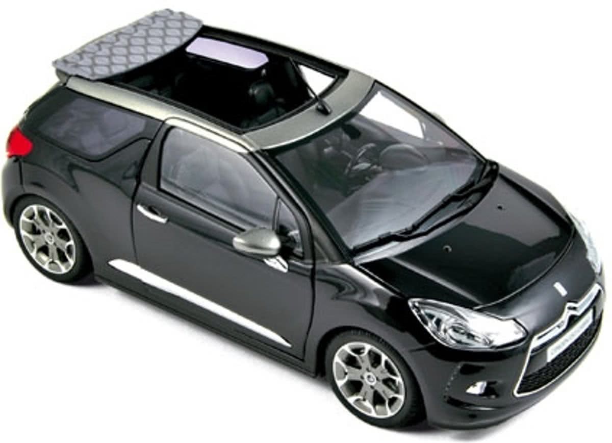 Norev Citroën DS3 Cabrio 2013 Zwart 1:18