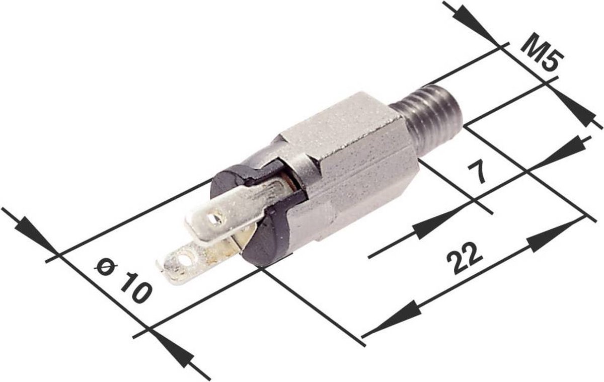 Norgren Drukschakelaar 9950501 M5 0 tot 20 bar 1 NO 1 stuk(s)