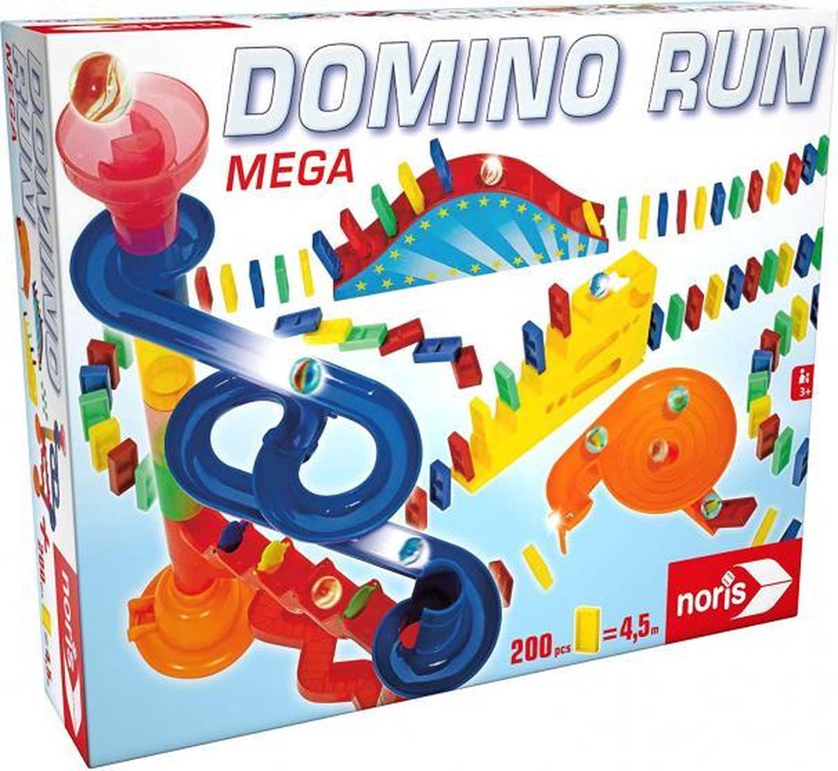 Domino Mega Run junior 450 cm 200 stenen