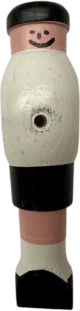 NORTH Voetbaltafelpoppen Wit Set (van 11) Houten 16MM JC