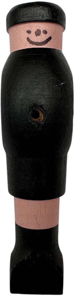 NORTH Voetbaltafelpoppen Zwart Set (van 11) Houten 16MM JC