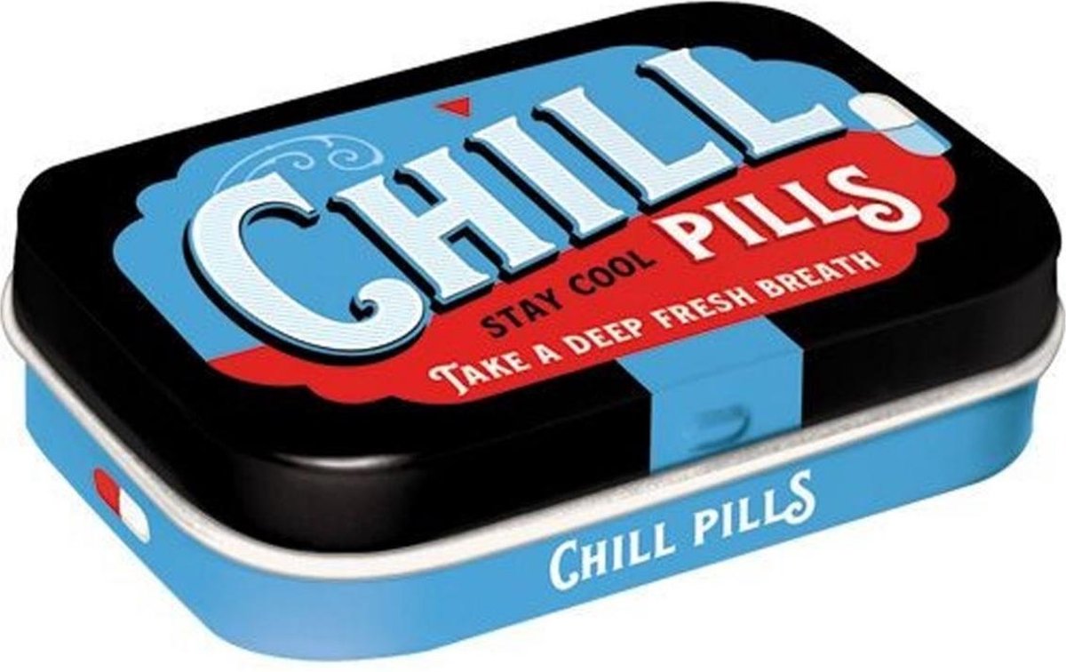 Chill Pills Pepermunt Blik