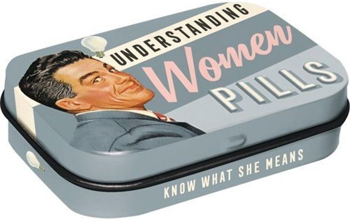 Understanding Women Pills 2 Pepermunt Blik