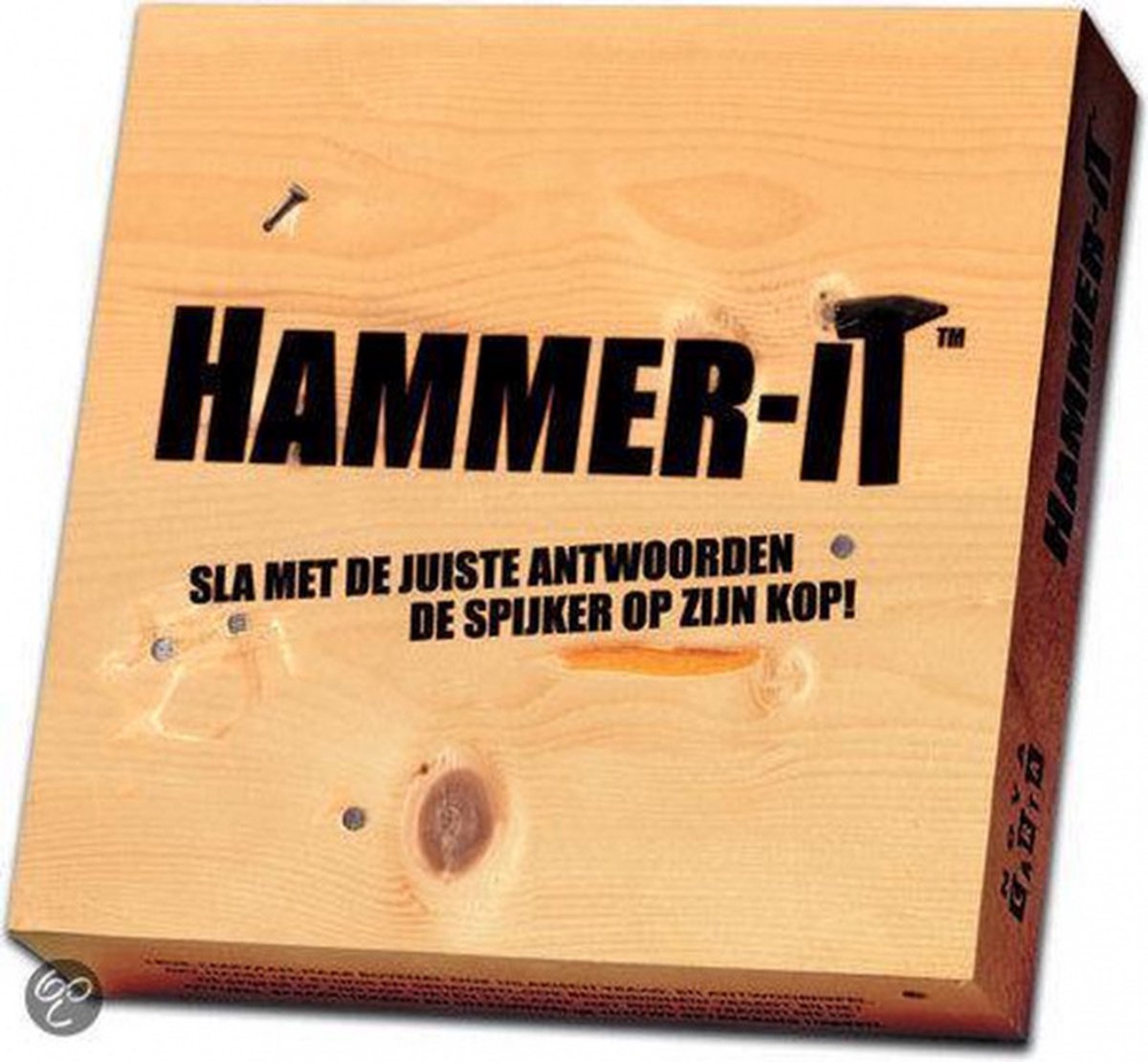 ApolloX quizspel Hammer-It junior hout naturel 5-delig