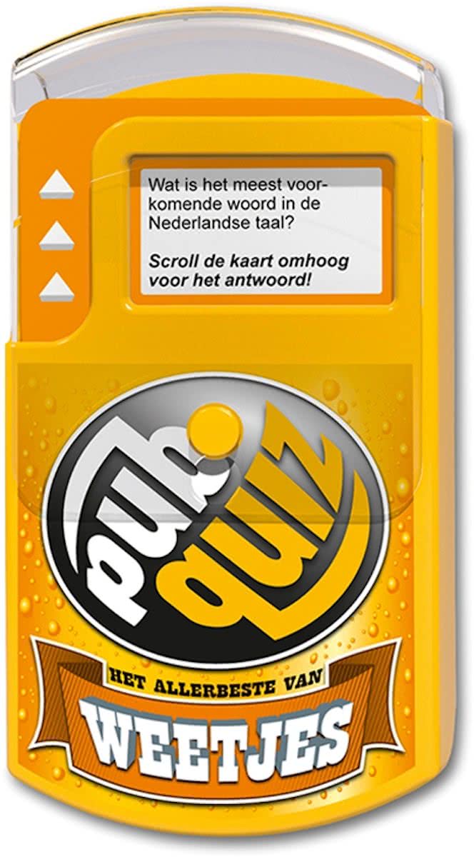 PubQuiz Weetjes