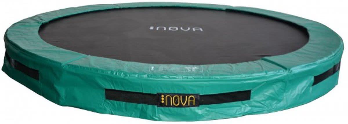 NOVA Inground trampoline 213 cm (7ft) groen