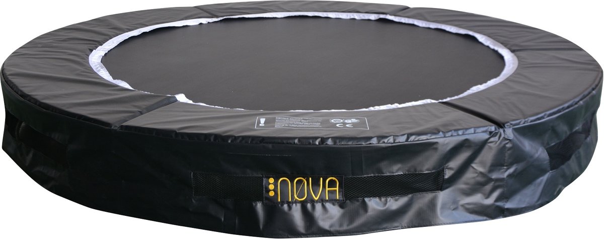 NOVA Inground trampoline 213 cm (7ft) zwart - ingraaf trampoline