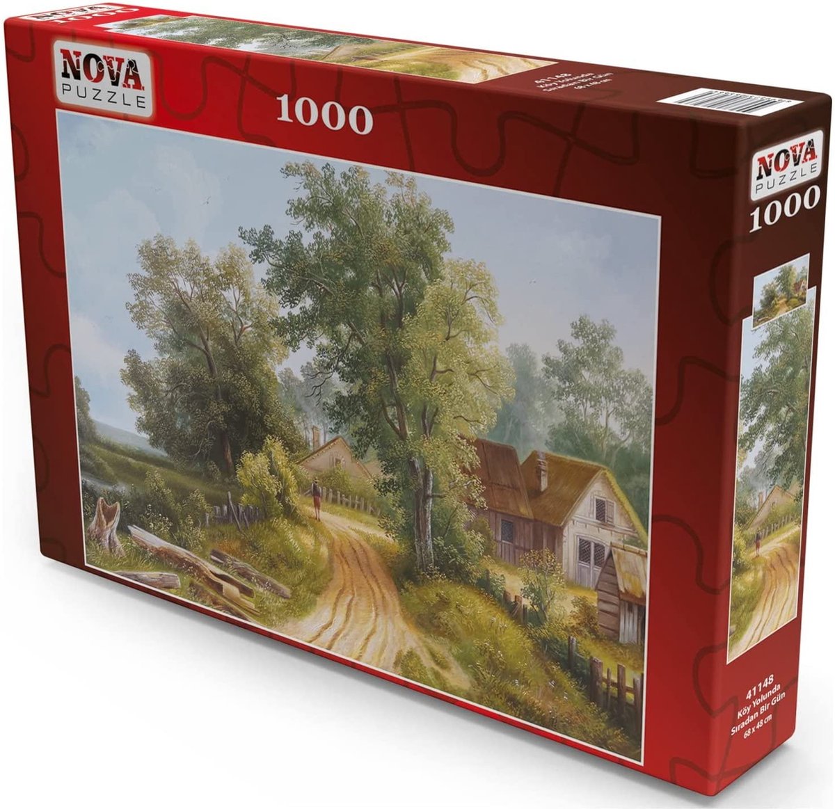 Nova Puzzel - An Ordinary Day on the Village Road - legpuzzel 1000