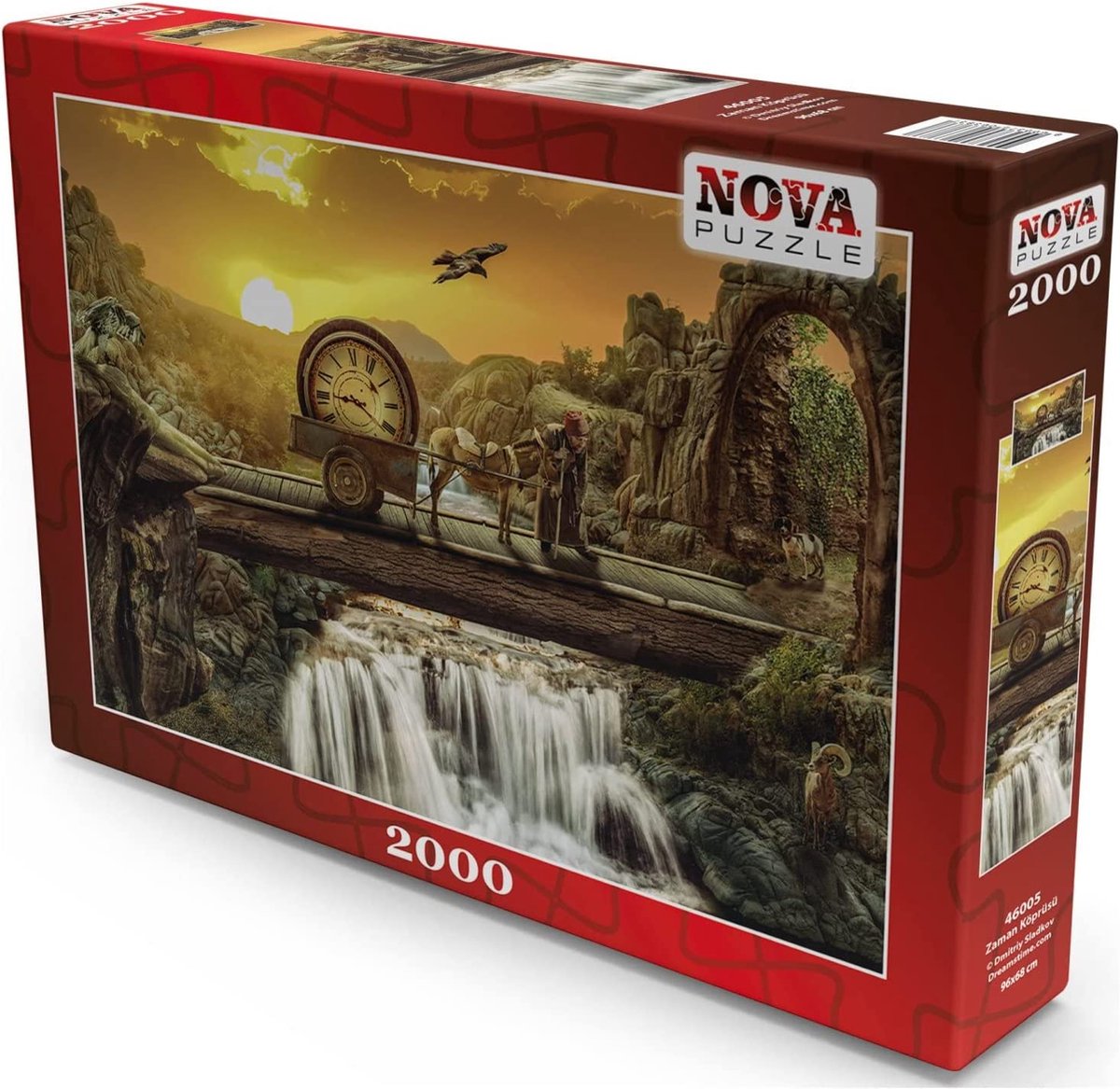 Nova Puzzel - De Tijdsbrug - legpuzzel 2000