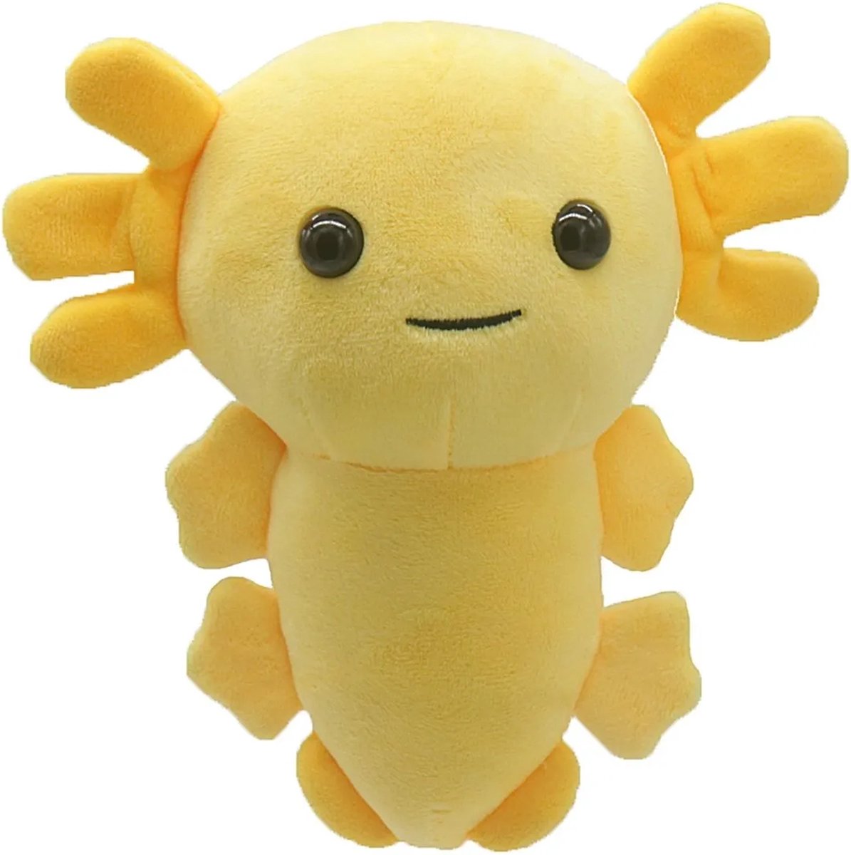 Noxxiez knuffel Axolotl-Geel