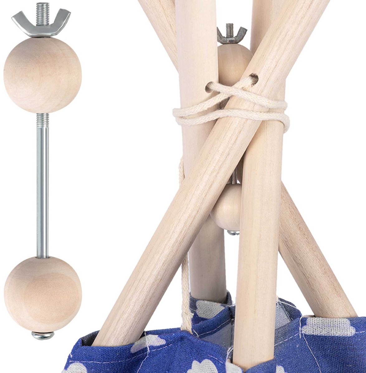   Houten Stabilisator – Accessoire voor Tipi Tent voor Kinderen